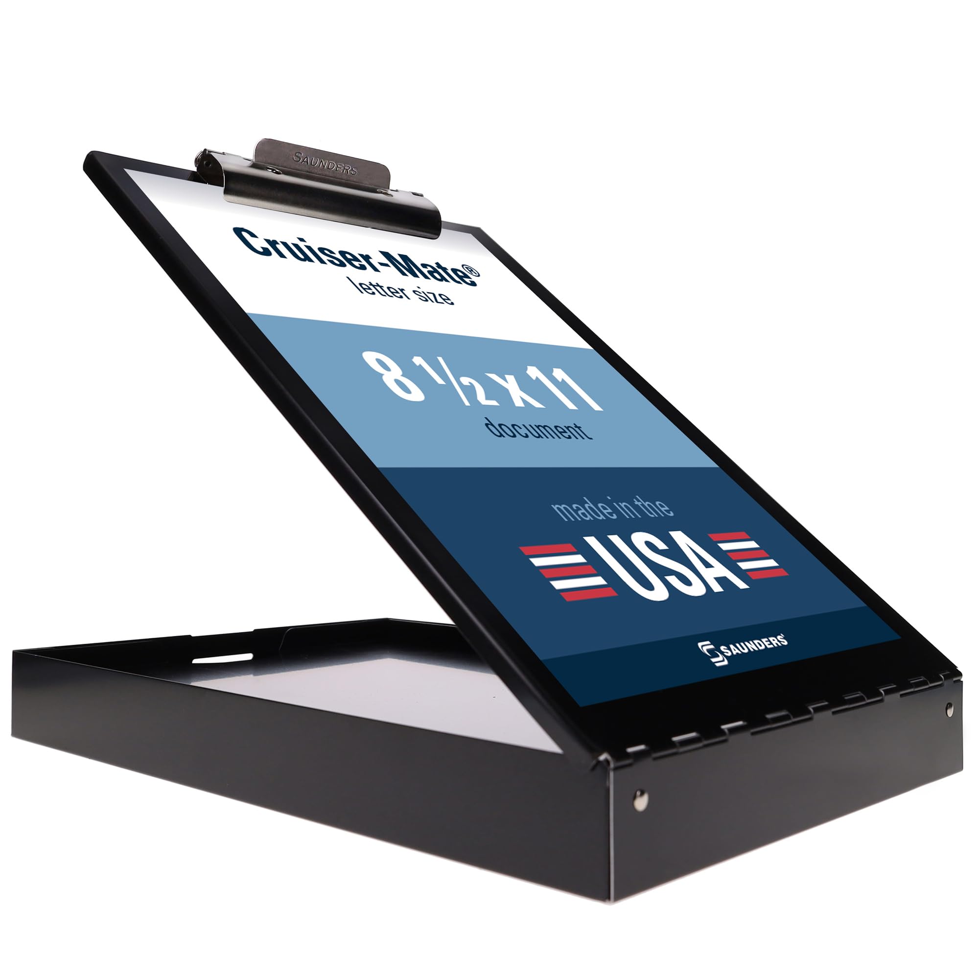 Amazon.com : Saunders Cruiser-Mate Black Aluminum Clipboard with